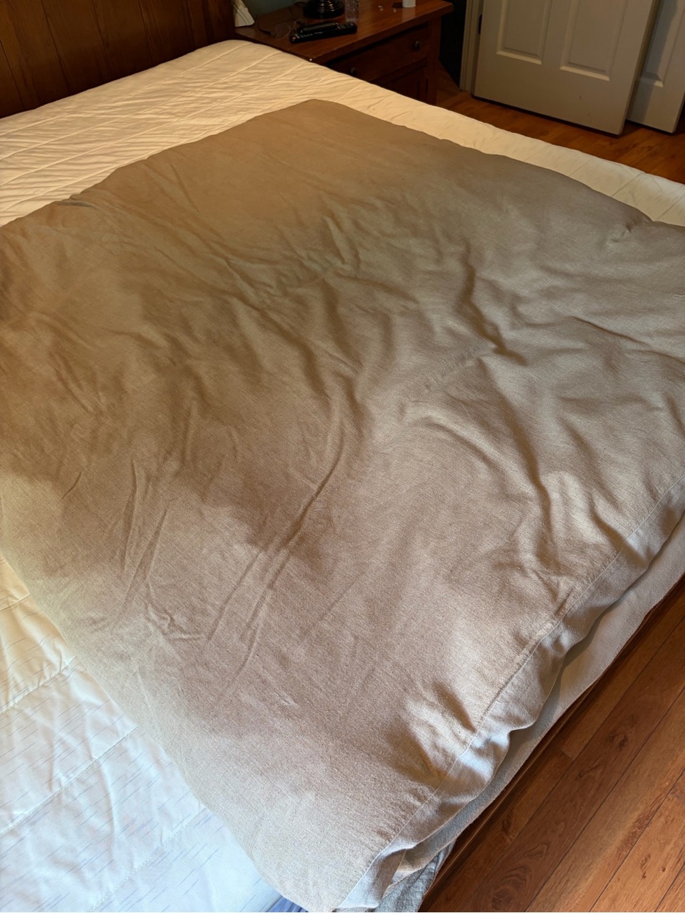 Casaluna Beige/Tan Comforter Cover